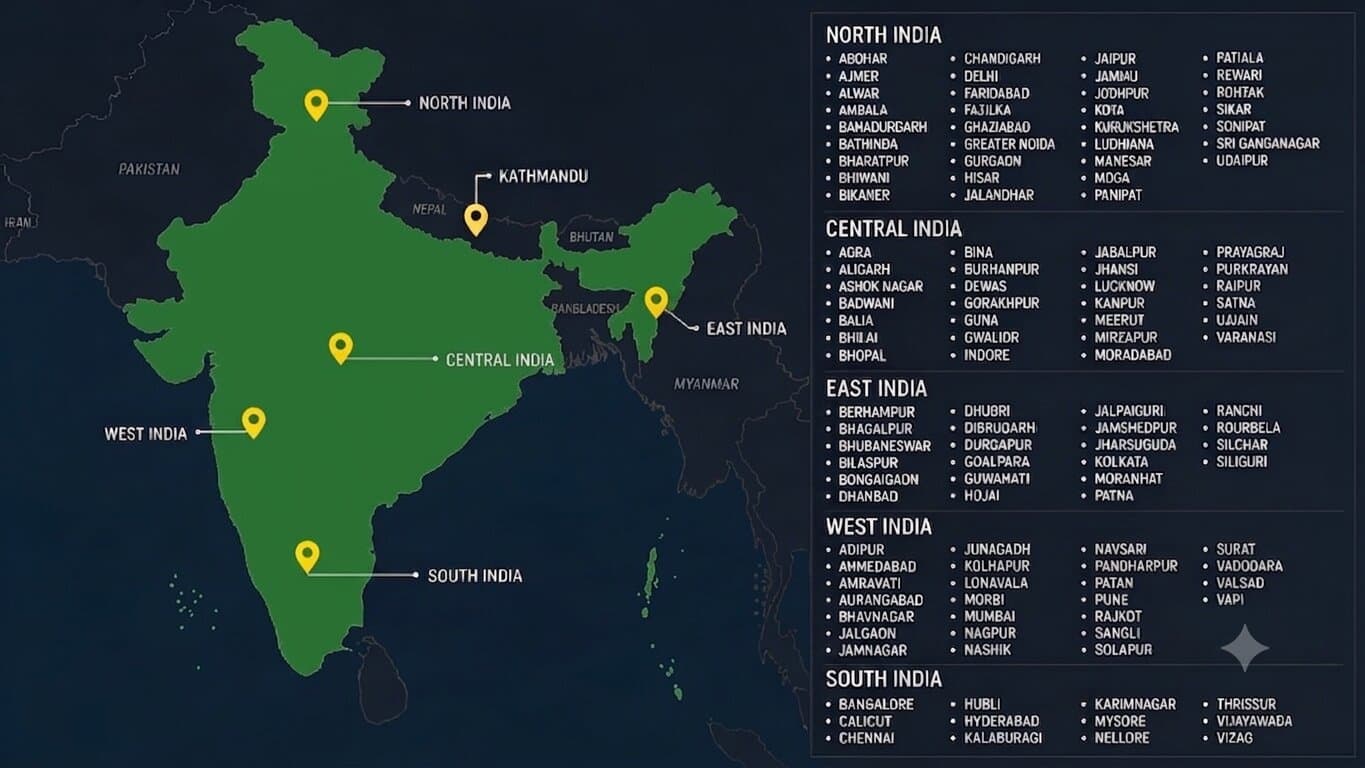 RHA Academy city map